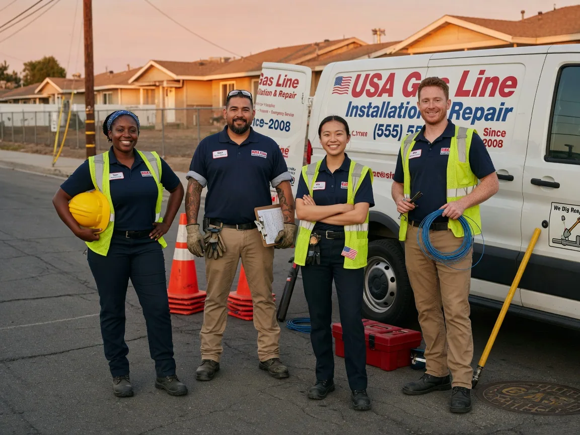 Gas Line Installation company in Raymond, CA